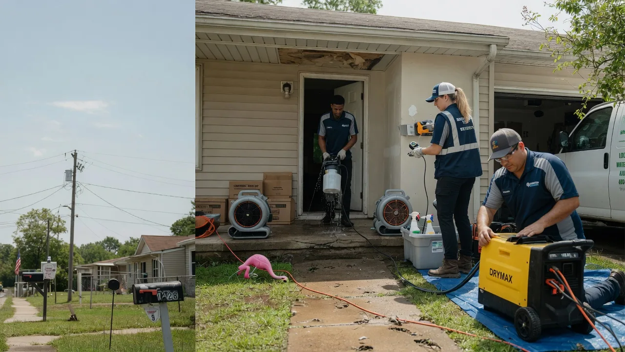 Storm Damage Water Removal in Poole, KY near me